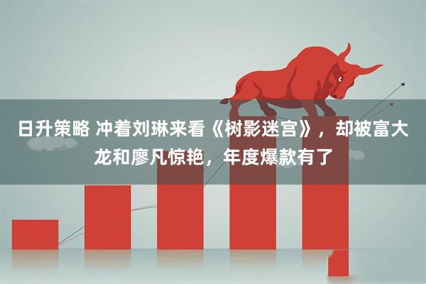 日升策略 冲着刘琳来看《树影迷宫》，却被富大龙和廖凡惊艳，年度爆款有了
